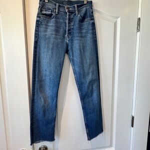 Mother Tomcat Ankle Fray 28 Stretch